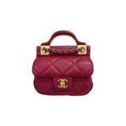 Chanel Vintage Pre-owned Laeder handvskor Red, Dam