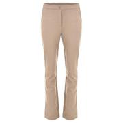 DNM Pure Slim-fit Trousers Beige, Dam