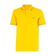 Sun68 Polo Shirts Yellow, Herr