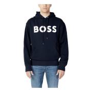 Hugo Boss Sweatshirts Blue, Herr