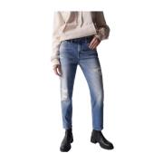 Salsa Slim-fit Jeans Blue, Dam