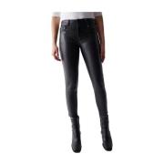 Salsa Cropped Trousers Black, Dam