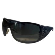 Dior Vintage Pre-owned Plast solglasgon Black, Dam