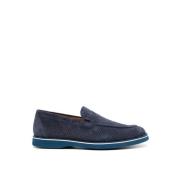 Casadei Loafers Blue, Herr