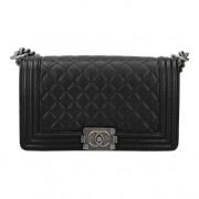 Chanel Vintage Pre-owned Laeder chanel-vskor Black, Dam