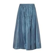 Max Mara Weekend Midi Skirts Blue, Dam