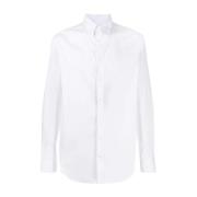 Giorgio Armani Long Sleeve Tops White, Herr