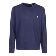 Polo Ralph Lauren Marinblå Terry Sweatshirt Blue, Herr