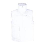 Calvin Klein Jeans Vests White, Dam