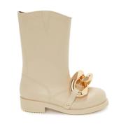 JW Anderson Ankle Boots Beige, Dam