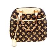 Louis Vuitton Vintage Pre-owned Canvas louis-vuitton-vskor Brown, Dam