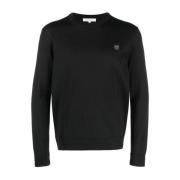 Maison Kitsuné Knitwear Black, Herr