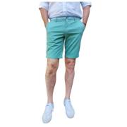 Mason's Stiliga Chino Bermuda Shorts Green, Herr