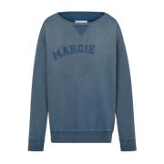 Maison Margiela Hoodies Blue, Herr