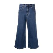 See by Chloé Flared Jeans Blue, Dam