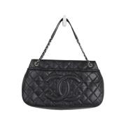 Chanel Vintage Pre-owned Laeder handvskor Black, Dam