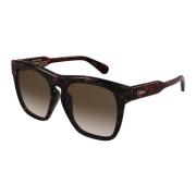 Chloé Havana/Brown Shaded Sunglasses Brown, Dam