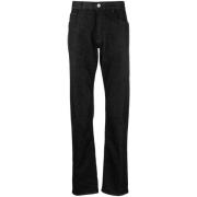 Giorgio Armani Straight Jeans Black, Herr