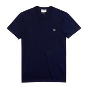 Lacoste Blå T-shirt 166 Blue, Herr
