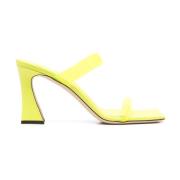 Giuseppe Zanotti Flat Sandals Yellow, Dam