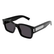 Saint Laurent Black/Grey Sunglasses SL 621 Black, Herr