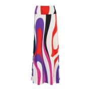 Emilio Pucci Maxi Skirts Multicolor, Dam