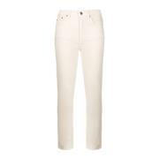 Ksubi Straight Jeans White, Dam
