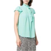 Twinset Blouses Blue, Dam