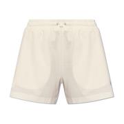 Moncler Bomullsshorts Beige, Dam