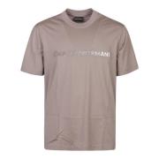 Emporio Armani T-Shirts Beige, Herr