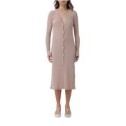 Twinset Knitted Dresses Pink, Dam
