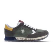 U.s. Polo Assn. Stiliga Tan/Beige Sneakers Multicolor, Herr