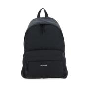 Balenciaga Explorer Ryggsäck, One Size Black, Herr