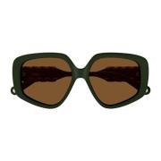 Chloé Sunglasses Green, Dam
