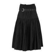 Jil Sander Midi Skirts Black, Dam