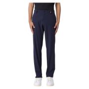 Save The Duck Slim-fit Trousers Blue, Herr