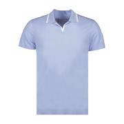 Orlebar Brown Polo Shirts Blue, Herr