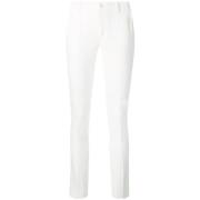 Liu Jo Slim-fit Trousers White, Dam