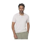 Gran Sasso Polo Shirts Beige, Herr