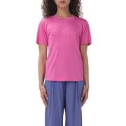 Emporio Armani Fuchsia T-shirts och Polos Pink, Dam