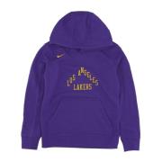 Nike NBA Streetwear Fleece Hoodie Purple, Herr