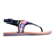 Gioseppo Flat Sandals Multicolor, Dam