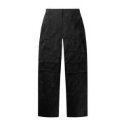 Daily Paper Trousers Black, Dam
