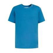 Marni Ljusblå T-shirts och Polos Blue, Herr