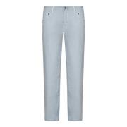 Hand Picked Trousers Blue, Herr