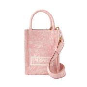 Versace Bomull handvskor Pink, Dam