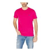 U.s. Polo Assn. T-Shirts Pink, Herr