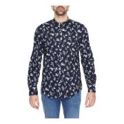 Antony Morato Casual Shirts Blue, Herr