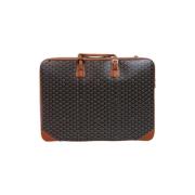 Goyard Vintage Pre-owned Laeder handvskor Black, Dam