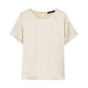 Max Mara Weekend T-Shirts Beige, Dam